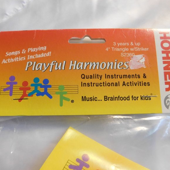 Hohner Kids Instrument Triangle with Striker NEW - Picture 3 of 5